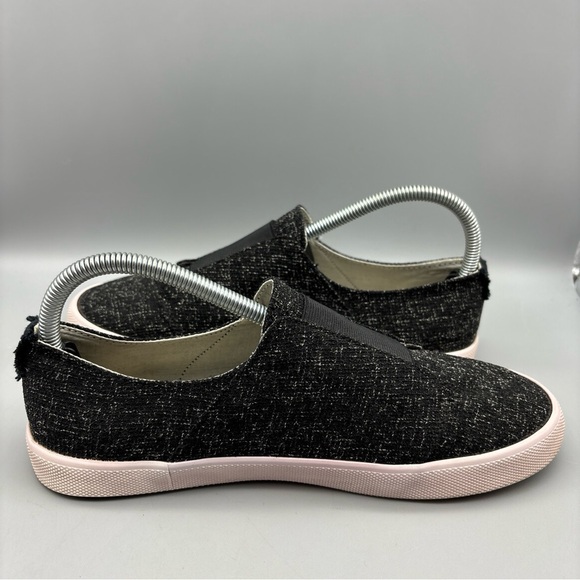 Roxy Rocco Sneakers Women's Size 8.5 Black Slip On - Picture 6 of 11